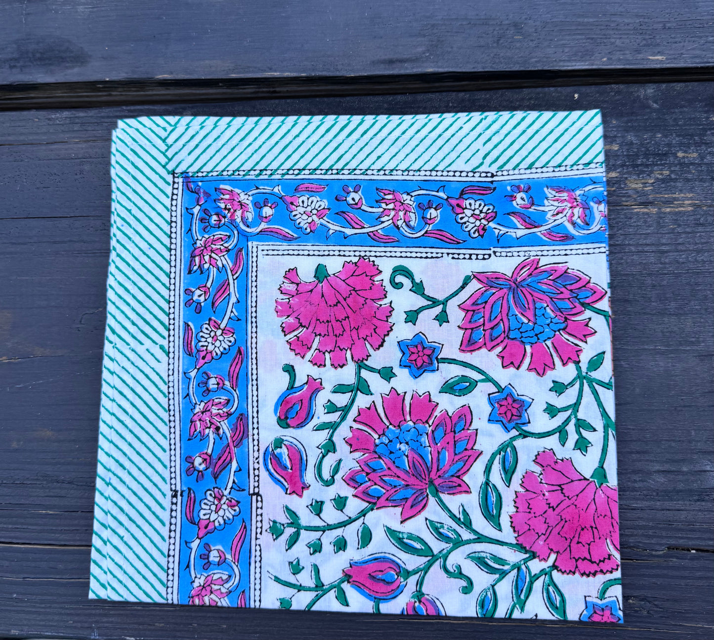 Hand Block Print Table Napkins | Marigold & Mint