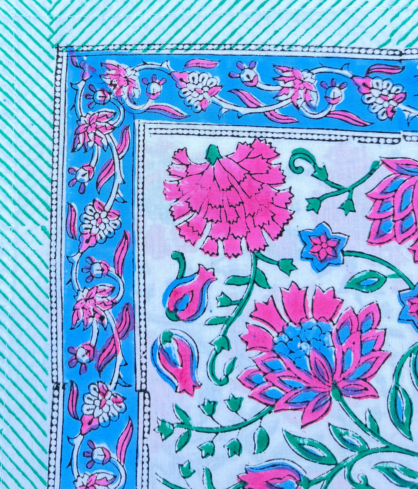 Hand Block Print Table Napkins | Marigold & Mint