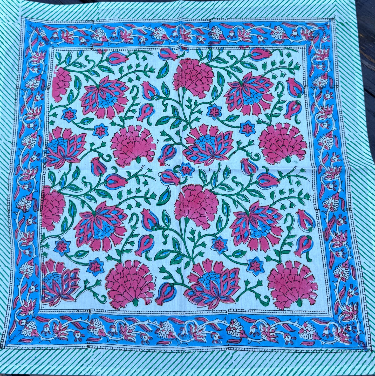 Hand Block Print Table Napkins | Marigold & Mint