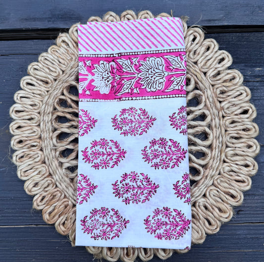 Hand Block Print Table Napkins | Raj Floral