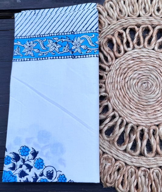 Hand Block Print Table Napkins | Bluebell Edge