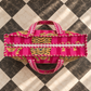 Pink Tiger Quilted Tote Bag