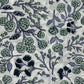 Made-to-Order I Blue Chinoiserie Hand-block Print Table Cloth I Wedding Table Cloth I Cotton Table Cloth - DharBazaar