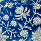 Blue & White Hand Block Print Dinner Napkins, Cloth Napkins, Wedding Napkins - DharBazaar
