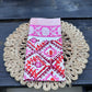 Hand Block Print Table Napkins | Pink Marwar