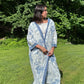 Hand-Block Print Robe | Palm Court