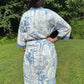 Hand-Block Print Robe | Palm Court
