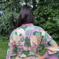 Hand-Block Print Robe | Sunrise Jungle