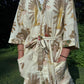 Hand-Block Print Robe | Autumn