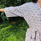 Hand-Block Print Robe | Lavender Fields