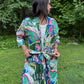 Hand-Block Print Robe | Garden Fusion