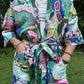 Hand-Block Print Robe | Garden Fusion