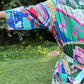 Hand-Block Print Robe | Garden Fusion