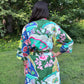 Hand-Block Print Robe | Garden Fusion