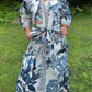 Hand-Block Print Robe | Owl Club