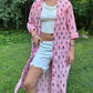 Hand-Block Print Robe | Paisley Kiss