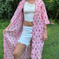 Hand-Block Print Robe | Paisley Kiss