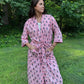 Hand-Block Print Robe | Paisley Kiss