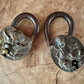 A Pair of Antique Temple Locks from  Monastery in Ladhak I Tibetan Antiques I Chinese Antique Locks I Gifts - DharBazaar