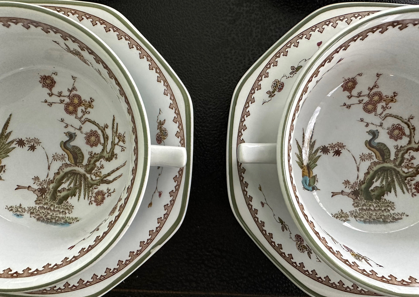 Classic Wedgwood Old Chelsea Georgian Soup Bowls I Vintage Dinnerware - DharBazaar