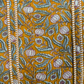 Mustard Floral Travel Tote Bag