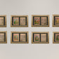 Antique Buddhist Tsakli Card Paintings; Series 6 I Tibetan Art  I Buddhist Paintings I Wall Art I Decor - DharBazaar