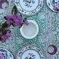 Green Table Runner, Table Mats, Wedding Table Runner, Table Cloth - DharBazaar