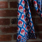 Hand-block Printed Kimono Robes in Blue and Red - DharBazaar