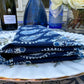 Block Print Dinner Napkins, Blue Series 6, Cloth Napkins, Wedding Napkins - DharBazaar