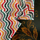 Placemats with Multi-colored Stripes and Scalloped Edges - DharBazaar