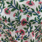 Hand-block Printed Cotton Sarong and Scarves with Pink Flowers - DharBazaar