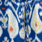 Navy Blue Ikat Cotton Pajamas - DharBazaar