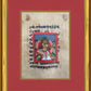 Tibetan Manuscript Paintings, Painting set of 9, Antique Buddhist Paintings, Buddhist Painting, Tibetan Art, Antique Art, Wall Art Original, Hand Painted, Series - 8 - DharBazaar