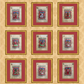 Tibetan Manuscript Paintings, Painting set of 9, Antique Buddhist Paintings, Buddhist Painting, Tibetan Art, Antique Art, Wall Art Original, Hand Painted,Series - 1 - DharBazaar