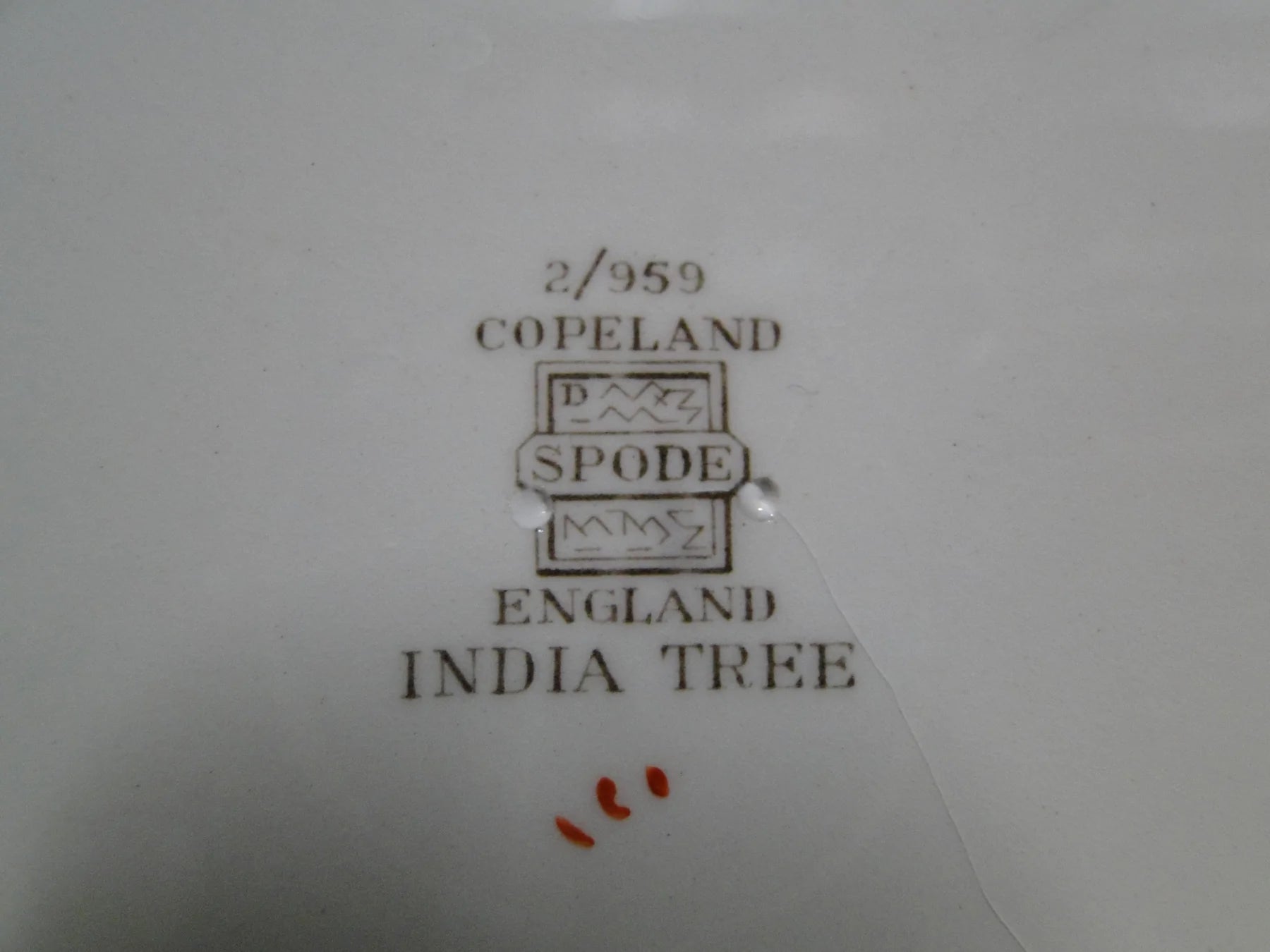 Spode Copeland India Tree Dinner Plates (sold as set of 8) # IndiaTree #SpodeCopeland #MadeInEngland - DharBazaar