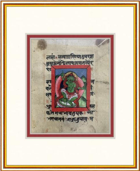 Early Buddhist Manuscript Paintings Series - 2 - DharBazaar