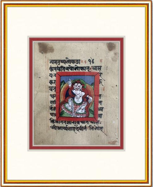 Early Buddhist Manuscript Paintings Series - 4 - DharBazaar