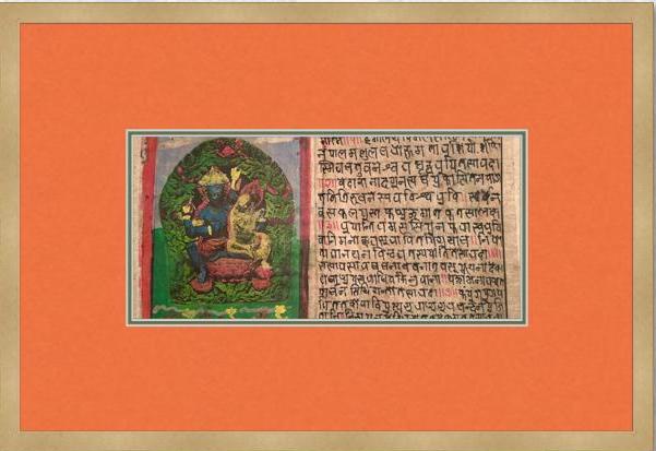 Antique Buddhist Tsakli card paintings; series 4 #TibetanArt #TsakliCards #BuddhistPaintings - DharBazaar