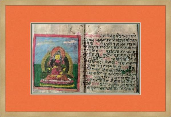 Antique Buddhist Tsakli card paintings; series 7 #TibetanArt #TsakliCards #BuddhistPaintings - DharBazaar